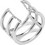 Jcou Chains Γυναικείο Δαχτυλίδι από Ασήμι 925 JW904S0-02