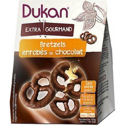 Dukan Bretzels Βρώμης με επικάλυψη σοκολάτας 100gr