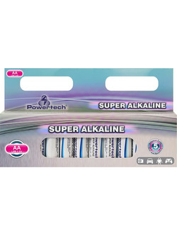 Powertech Super Alkaline AA 12τμχ PT-862