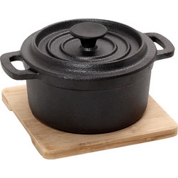Espiel Cast-Iron Μαντεμένια Κατσαρόλα 19x15cm