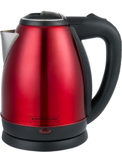 Royalty Line RL-SSK-1.7 Ανοξείδωτος Βραστήρας 1.7lt 1500W Κόκκινος