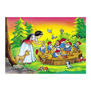 Παιδικό Puzzle Maxim Χιονάτη & Οι 7 Νάνοι 260 Κομμάτια
