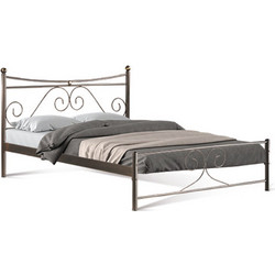 Erato Κρεβάτι Διπλό Μεταλλικό 150x200cm 827-00-033