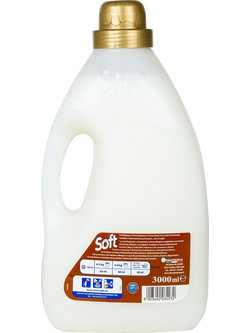 Soft Μαλακτικό Ρούχων με Άρωμα Magic Flower 3L