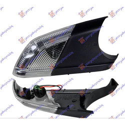 ΦΛΑΣ ΠΛΑΙΝΟ ΚΑΘΡΕΦΤΗ (ΜΕ ΦΩΣ ΑΣΦΑΛ.) ΔΕ VW Polo 05-09