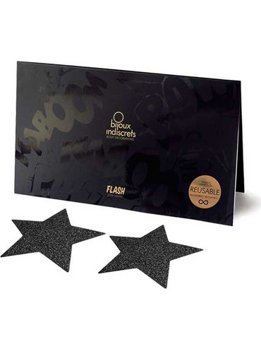 Flash Star Glitter Pasties by Bijoux Indiscrets