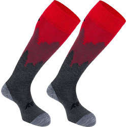 K2 Winter All Day 13693 - Γυναικείες Κάλτσες - Anthra/Red/Black logo