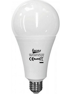 Λαμπτήρας LED E27 Lucas A95 25W 220V 2500Lm