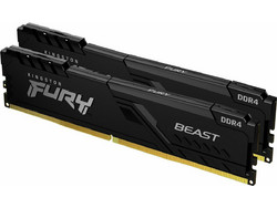 Kingston Fury Beast 64GB (2X32GB) DDR4 RAM 3200MHz C16 Black