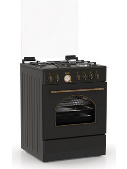 Thermogatz TGS 4310 ANTH 04.401.093 Κουζίνα Ηλεκτρική 60lt με Εστίες Αερίου 60cm