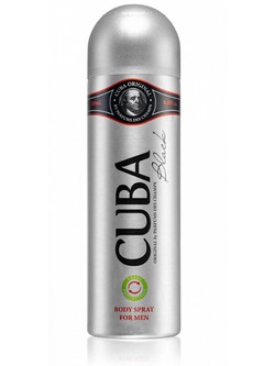 Cuba Black Ανδρικό Αποσμητικό Spray 200ml