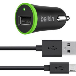 Belkin Φορτιστής Αυτοκινήτου Micro USB Black