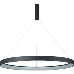 Home Lighting Amaya SE LED SMART Black Κρεμαστό Φωτιστικό Οροφής Μονόφωτο LED με Θερμό Λευκό Φως Μαύρο 100 77-8140