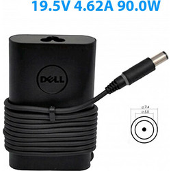 Dell Φορτιστής Laptop 90W 19.5V 4.62A με Ενσωματωμένο Καλώδιο Τροφοδοσίας 450-19036