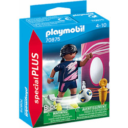 Playmobil City Life Γυναίκα Ποδοσφαιριστής με Εξάσκησης για 4-10 Ετών 70875
