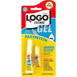 Κόλλα σε μορφή gel στιγμής LOGO 2gr + 1gr ΔΩΡΟ