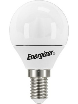 Λάμπα LED Μπάλα για Ντουί E14, Φυσικό Λευκό 470Lumens, 5.2Watt, S16581 ENERGIZER
