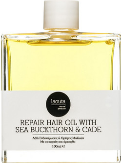 Laouta Sea Buckthorn & Cade Repair Ξηρό Λάδι Μαλλιών για Επανόρθωση 100ml
