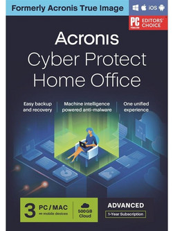 Acronis Cyber Protect Home Office Advanced για 3 Συσκευές και 1 Έτος Χρήσης με 500GB Cloud (Ηλεκτρονική Άδεια)