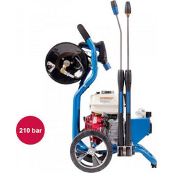Nilfisk MC 4C-210/770 PET XT Πλυστικό Μηχάνημα Βενζίνης 210bar με Μεταλλική Αντλία