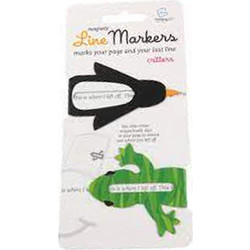 Σελιδοδείκτες Line Markers σε 2 χρώματα και σχήματα
