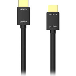 ProLink Καλώδιο HDMI 2.0 HDMI Male to HDMI Male 1m Black HMM280-0100