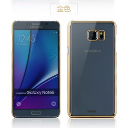 REMAX Back Cover CLEAR For Samsung NOTE 5 Gold
