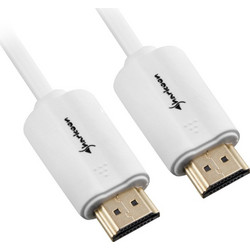 Sharkoon Καλώδιο HDMI 2.0 HDMI Male to HDMI Male 2m White 4044951018109