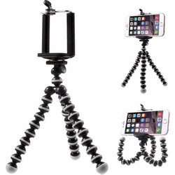 Τρίποδο Mini Octopus για Smartphones (5.5cm - 8 cm) - Black