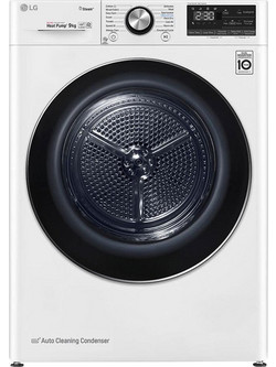 LG RC90V9AV2W Στεγνωτήριο Ρούχων 9kg A+++ με Αντλία Θερμότητας