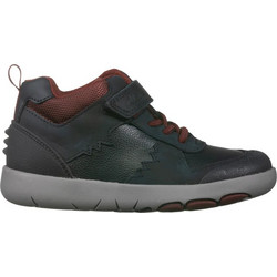 Clarks Rex Park Παιδικά Sneakers Μποτάκια Navy Μπλε 26153562