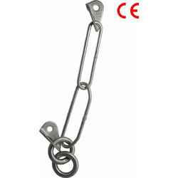 Raumer Ρελέ O10 Ανοξείδωτο Με 2 Πλακέτες Rock Hangers + 1 Αλυσίδα + 2 Κρίκους O10
