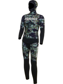 Pathos Medi Camo Ολόσωμη Στολή Κατάδυσης Ξυρισμένη με Επιστήθιο για Ψαροντούφεκο 3mm