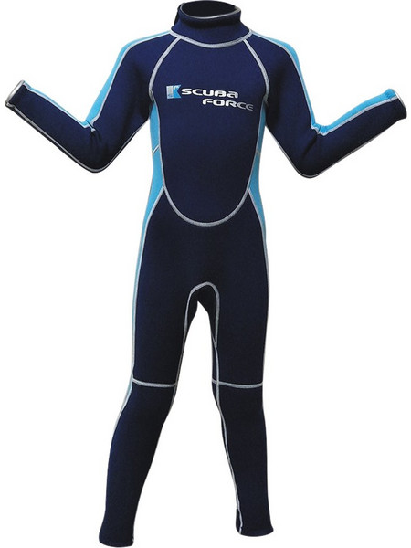 Scuba Force Saily Blue Παιδική Ολόσωμη Στολή Κατάδυσης Neoprene για Αυτόνομη Κατάδυση 3mm