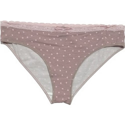 MINERVA Slip γυναικείο (81843-906) ΚΑΚΑΟ-ΡΟΖ ΚΑΡΔΙΑ MONTAL