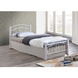 Norton Κρεβάτι Μονό Μεταλλικό 90x190cm Ε8070,1