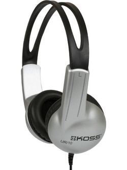 Koss UR-10 Ενσύρματα Ακουστικά Over Ear Γκρι