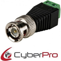 CYBERPRO CP-BNC1 Αντάπτορας BNC Αρσενικό σε κλέμμα