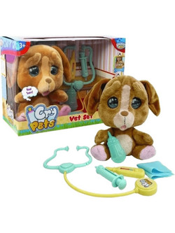 Giochi Preziosi Emotion Pets Σκυλάκι Καφέ με Σετ Κτηνιάτρου MTM08000