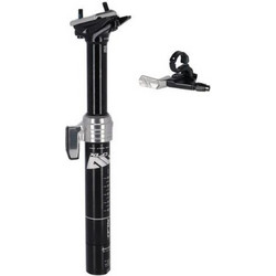 XLC All MTN dropper seatpost SP-T10B, 31.6mm,305mm,blk,remote, 80mm travel