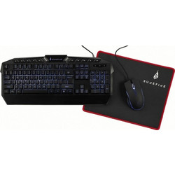 Surefire Kingpin Set Σετ Gaming Πληκτρολόγιο RGB Black