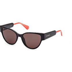 Max & Co 0053 01A Γυναικεία Γυαλιά Ηλίου Πεταλούδα Κοκάλινα Μαύρα με Καφέ Polarized Φακό