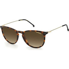 Carrera 2027T/S 086/HA Γυναικεία Γυαλιά Ηλίου Στρογγυλά Κοκάλινα Καφέ με Καφέ Degradee Φακό