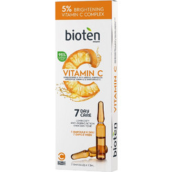 Bioten Vitamin C Anti-Age Ampules Αντιγηραντικό Serum Προσώπου για Λάμψη με Βιταμίνη C 7x1.3ml