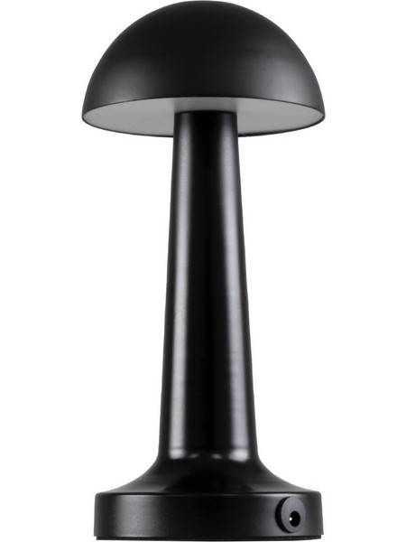 Globostar Coco 76509 Πορτατίφ Αφής LED με Μπαταρία Μαύρο Φ10xΥ22cm