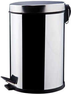 Χαρτοδοχείο Inox Χρωμέ Tema Soft Closing 3L 306