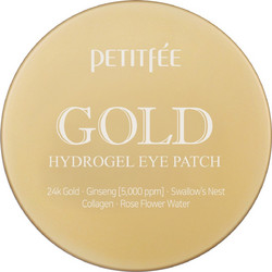 Petitfee Gold Hydrogel Eye Patches για Μαύρους Κύκλους με Κολλαγόνο 60τμχ