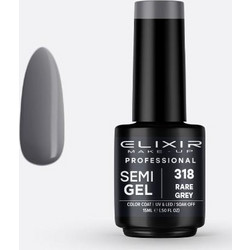 Elixir Semigel 318 Ημιμόνιμο Βερνίκι Νυχιών 15ml