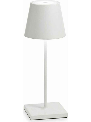 Zafferano LD0320B3 Πορτατίφ Αφής LED με Μπαταρία Λευκό Φ11xΥ30cm