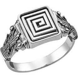 Δαχτυλίδι Anastasios Creations ασήμι 925 με μαίανδρο FD681